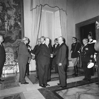 Visita del Presidente della Repubblica d'Islanda Asgeir Asgeirsson al Presidente della Repubblica Giuseppe Saragat