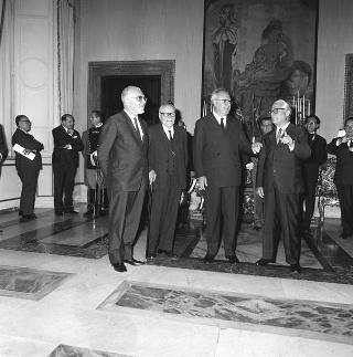 Visita del Presidente della Repubblica d'Islanda Asgeir Asgeirsson al Presidente della Repubblica Giuseppe Saragat