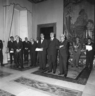 Visita del Presidente della Repubblica d'Islanda Asgeir Asgeirsson al Presidente della Repubblica Giuseppe Saragat