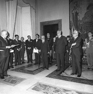 Visita del Presidente della Repubblica d'Islanda Asgeir Asgeirsson al Presidente della Repubblica Giuseppe Saragat