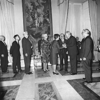 Visita del Presidente della Repubblica d'Islanda Asgeir Asgeirsson al Presidente della Repubblica Giuseppe Saragat