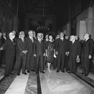 Visita del Presidente della Repubblica d'Islanda Asgeir Asgeirsson al Presidente della Repubblica Giuseppe Saragat