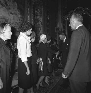 Colazione offerta dal Presidente della Repubblica Giuseppe Saragat in onore delle Loro Maestà il Re e la Regina di Danimarca