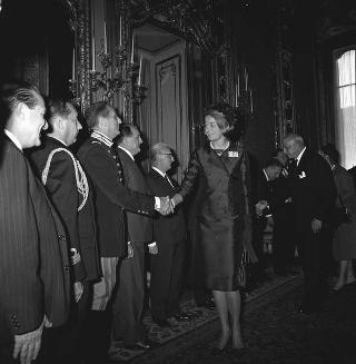 Colazione offerta dal Presidente della Repubblica Giuseppe Saragat in onore delle Loro Maestà il Re e la Regina di Danimarca