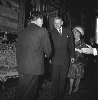 Colazione offerta dal Presidente della Repubblica Giuseppe Saragat in onore delle Loro Maestà il Re e la Regina di Danimarca