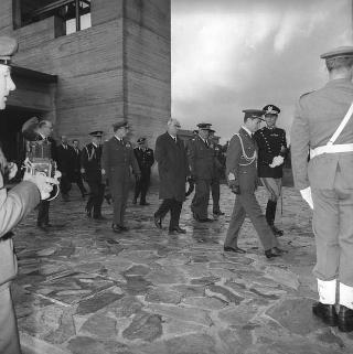 Visita ufficiale del Presidente della Repubblica Giuseppe Saragat a Pisa in occasione dell'inaugurazione del nuovo calcolatore elettronico dell'Università