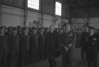 Visita ufficiale del Presidente della Repubblica Giuseppe Saragat a Pisa in occasione dell'inaugurazione del nuovo calcolatore elettronico dell'Università