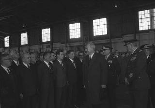 Visita ufficiale del Presidente della Repubblica Giuseppe Saragat a Pisa in occasione dell'inaugurazione del nuovo calcolatore elettronico dell'Università
