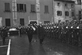 Visita ufficiale del Presidente della Repubblica Giuseppe Saragat a Pisa in occasione dell'inaugurazione del nuovo calcolatore elettronico dell'Università