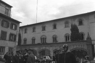 Visita ufficiale del Presidente della Repubblica Giuseppe Saragat a Pisa in occasione dell'inaugurazione del nuovo calcolatore elettronico dell'Università