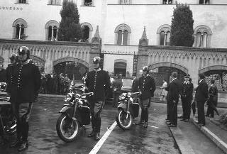 Visita ufficiale del Presidente della Repubblica Giuseppe Saragat a Pisa in occasione dell'inaugurazione del nuovo calcolatore elettronico dell'Università