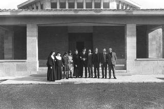 Visita ufficiale del Presidente della Repubblica Giuseppe Saragat a Pisa in occasione dell'inaugurazione del nuovo calcolatore elettronico dell'Università