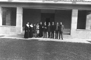 Visita ufficiale del Presidente della Repubblica Giuseppe Saragat a Pisa in occasione dell'inaugurazione del nuovo calcolatore elettronico dell'Università