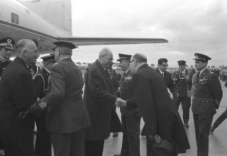 Visita ufficiale del Presidente della Repubblica Giuseppe Saragat a Pisa in occasione dell'inaugurazione del nuovo calcolatore elettronico dell'Università