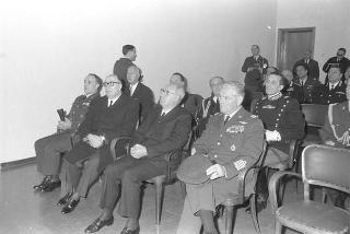 Visita ufficiale del Presidente della Repubblica Giuseppe Saragat a Pisa in occasione dell'inaugurazione del nuovo calcolatore elettronico dell'Università