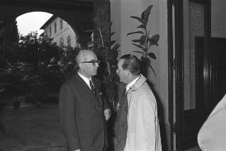 Visita ufficiale del Presidente della Repubblica Giuseppe Saragat a Pisa in occasione dell'inaugurazione del nuovo calcolatore elettronico dell'Università