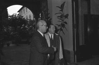 Visita ufficiale del Presidente della Repubblica Giuseppe Saragat a Pisa in occasione dell'inaugurazione del nuovo calcolatore elettronico dell'Università