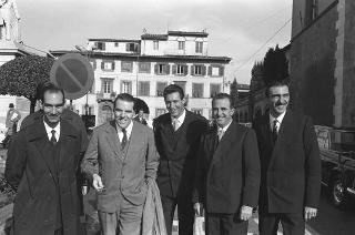 Visita ufficiale del Presidente della Repubblica Giuseppe Saragat a Pisa in occasione dell'inaugurazione del nuovo calcolatore elettronico dell'Università