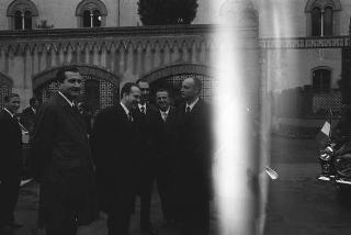 Visita ufficiale del Presidente della Repubblica Giuseppe Saragat a Pisa in occasione dell'inaugurazione del nuovo calcolatore elettronico dell'Università
