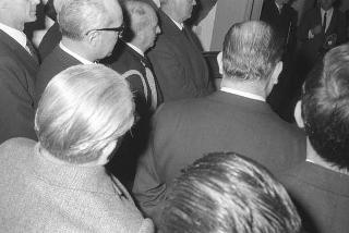 Visita ufficiale del Presidente della Repubblica Giuseppe Saragat a Pisa in occasione dell'inaugurazione del nuovo calcolatore elettronico dell'Università