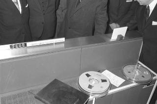 Visita ufficiale del Presidente della Repubblica Giuseppe Saragat a Pisa in occasione dell'inaugurazione del nuovo calcolatore elettronico dell'Università