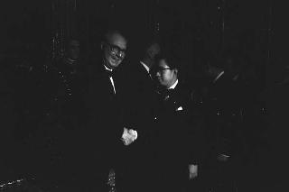 Pranzo offerto dal Presidente della Repubblica Giuseppe Saragat in onore del Principe e la Principessa Hitachi del Giappone