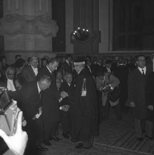 Intervento del Presidente della Repubblica Giuseppe Saragat all'inaugurazione dell'Anno Giudiziario 1966 della Corte Suprema di Cassazione, segue la cerimonia in forma privata, della consegna delle medaglie-ricordo agli Avvocati anziani