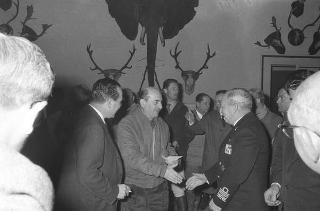 Battuta di caccia al cinghiale con i giornalisti della stampa italiana. Castelporziano