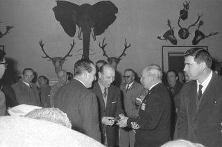 Battuta di caccia al cinghiale con i giornalisti della stampa italiana. Castelporziano
