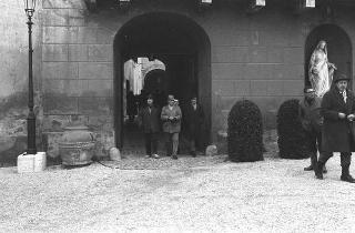 Battuta di caccia al cinghiale con i giornalisti della stampa italiana. Castelporziano