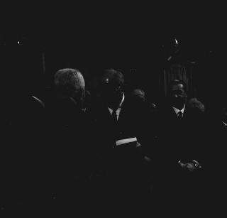 Napoli, Teatro San Carlo: discorso commemorativo del Presidente della Repubblica Giuseppe Saragat in occasione del I centenario della nascita di Benedetto Croce