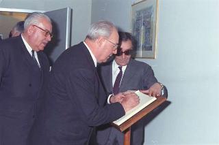 Il Presidente della Repubblica Giuseppe Saragat in visita ufficiale alla città di Torino