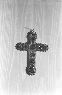 Fotografie della Croce pettorale, dono del Presidente al Pontefice Paolo VI