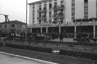 Viaggio del Presidente Saragat in Veneto per le celebrazioni del I centenario dell'unione del Veneto all'Italia