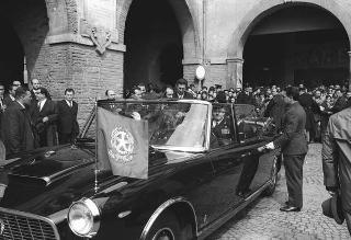 Viaggio del Presidente Saragat in Veneto per le celebrazioni del I centenario dell'unione del Veneto all'Italia