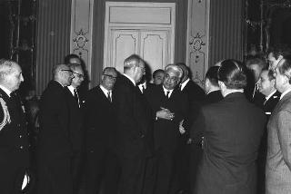 Viaggio del Presidente Saragat in Veneto per le celebrazioni del I centenario dell'unione del Veneto all'Italia