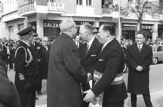 Viaggio del Presidente Saragat in Veneto per le celebrazioni del I centenario dell'unione del Veneto all'Italia