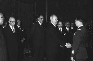 Viaggio del Presidente Saragat in Veneto per le celebrazioni del I centenario dell'unione del Veneto all'Italia