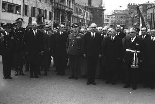 Viaggio del Presidente Saragat in Veneto per le celebrazioni del I centenario dell'unione del Veneto all'Italia