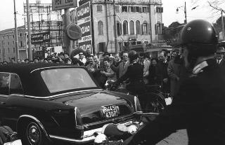 Viaggio del Presidente Saragat in Veneto per le celebrazioni del I centenario dell'unione del Veneto all'Italia