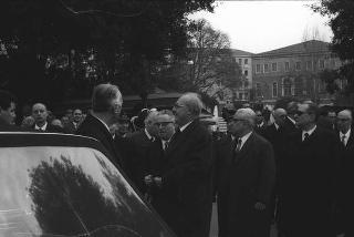 Viaggio del Presidente Saragat in Veneto per le celebrazioni del I centenario dell'unione del Veneto all'Italia