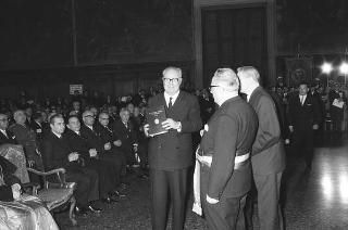 Viaggio del Presidente Saragat in Veneto per le celebrazioni del I centenario dell'unione del Veneto all'Italia