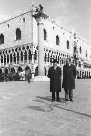 Viaggio del Presidente Saragat in Veneto per le celebrazioni del I centenario dell'unione del Veneto all'Italia