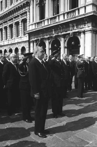 Viaggio del Presidente Saragat in Veneto per le celebrazioni del I centenario dell'unione del Veneto all'Italia