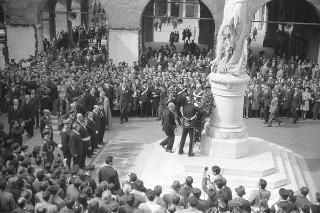 Viaggio del Presidente Saragat in Veneto per le celebrazioni del I centenario dell'unione del Veneto all'Italia