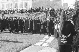 Viaggio del Presidente Saragat in Veneto per le celebrazioni del I centenario dell'unione del Veneto all'Italia