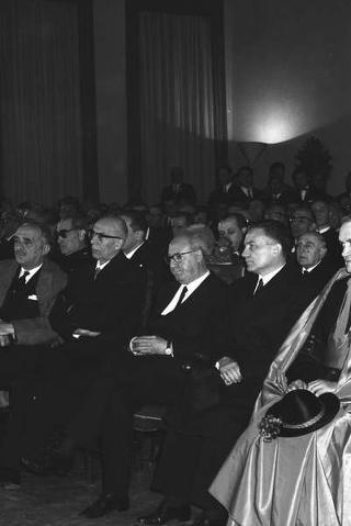 Viaggio del Presidente Saragat in Veneto per le celebrazioni del I centenario dell'unione del Veneto all'Italia
