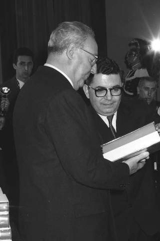 Viaggio del Presidente Saragat in Veneto per le celebrazioni del I centenario dell'unione del Veneto all'Italia