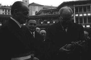Viaggio del Presidente Saragat in Veneto per le celebrazioni del I centenario dell'unione del Veneto all'Italia