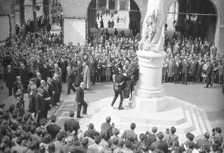 Viaggio del Presidente Saragat in Veneto per le celebrazioni del I centenario dell'unione del Veneto all'Italia